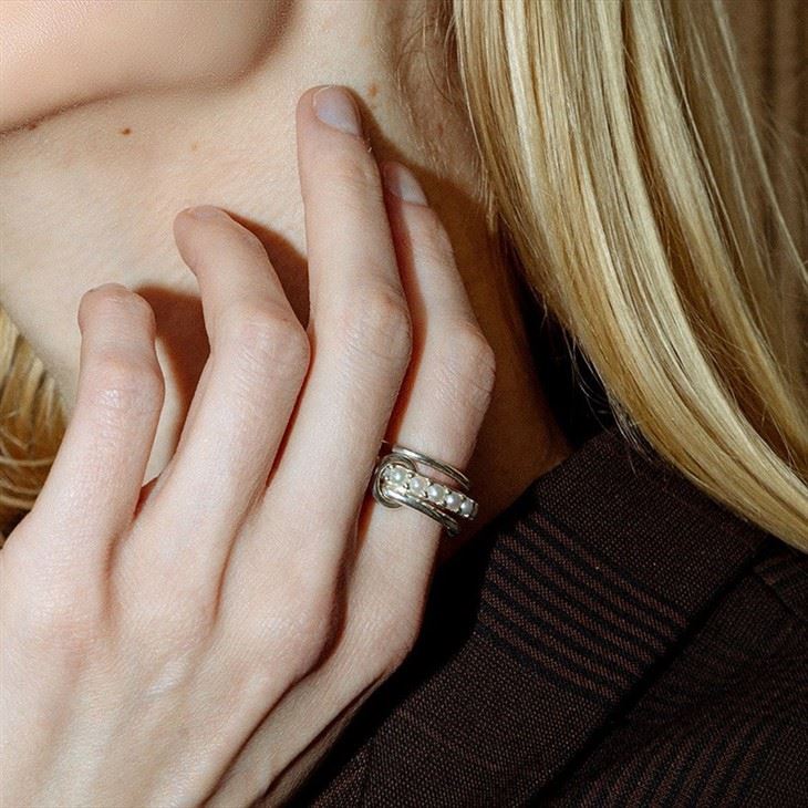 Multi Layer Pearl Band Rings best