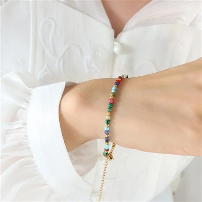 Bracciale Boho in pietra naturale