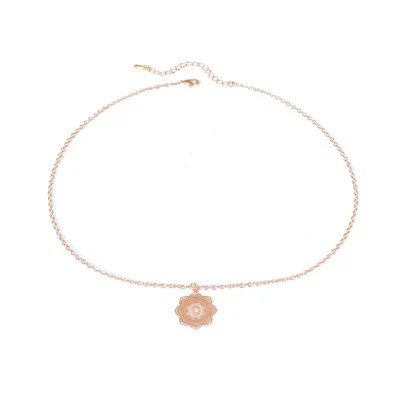 Collana di fiori in filigrana