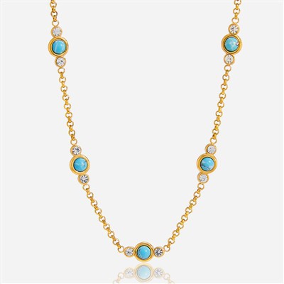 Collana Stazione Turchese